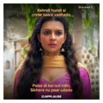 Bidita Bag Instagram - #Repost @applausesocial --- Feeling a little notoriously Nazneen today! 🔥 @mxplayer #Bhaukaal2
