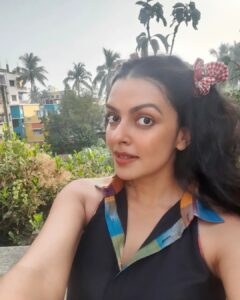 Bidita Bag Instagram - Wearing this beautiful little black Halter Neck Dress with an exclusive artwork by my dear friend @aninditaa_bose 😍❣️
Curated for the @145east
Photos by Daddy Bag
#littleblackdress #gamcha #artwork
#aninditaabose #145east