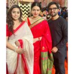Bidita Bag Instagram – Annual #DurgaPuja ritual with @sudhishkamath after years 😅
#pandalhopping 🥳
#durgapujo #happydussehra