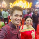 Bidita Bag Instagram – Annual #DurgaPuja ritual with @sudhishkamath after years 😅
#pandalhopping 🥳
#durgapujo #happydussehra
