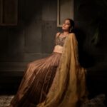 Bindu Madhavi Instagram - There she is✨💫 In @ojasme & @theamethyststore Makeup - @makeupbywanshazia Hair - @hair_by_aiswaryaraj 📸 - @deepak_durai_photography Styling - @stylebynavyaanddivya Location - @bask.bycoffee