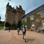 Bruna Abdullah Instagram - First week first Castle 🏰 @crathes_castle Crathes Castle, Garden & Estate NTS