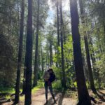 Bruna Abdullah Instagram - Aberdeen forest/woods walk! ❤️ Foggieton Woods