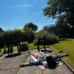 Bruna Abdullah Instagram - 14 degrees 🎉 I cannot endure to waste anything so precious as the Aberdeen spring sunshine by staying in the house 😜 Picture 1. The model in me Picture 2and3. Just me 😅😂 Cults, Aberdeen City, United Kingdom