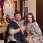 Celina Jaitly Instagram - It gives me immense pride when my director @ramkamalmukherjee Ram Kamal Mukherjee, probably the only one from Bollywood, who tied a rakhi from Shree Ghatak, @shreeghatak an actor and transwoman entrepreneur from Kolkata. I worked with Ram and Shree on Season's Greetings, a film that is still celebrated as one of the finest from LGBTQIA genre in short films, a film that also won me my first filmfare two years ago. I am so proud of you Ram, for believing in what you make. And Shree, you are looking beautiful as ever in your "kantha" handloom saree matched with Ram's "kantha" stroll. Needless to say, you guys were the best dressed siblings this rakhi! It's nice to say that we are equal, but how times do we actually make them feel a part of our festivities? Conflict, rejection, homelessness, harassment, exclusion and discrimination, hate crimes against them, etc. are their daily life phenomena.The consequences of the discrimination that these people face are not only limited to their social life, but also impact their economic well-being and political emancipation as well. #seasonsgreetings #bollywood #ramakamal #celina #celinajaitly #celinajaitley #lgbtq #lgbtfilm