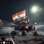 Celina Jaitly Instagram - #Repost @isro.in ・・・ @chandrayan_3 Mission: 'India🇮🇳, I reached my destination and you too!' : Chandrayaan-3 @chandrayan_3 has successfully soft-landed on the moon 🌖!. Congratulations, India🇮🇳! Tag and follow @chandrayan_3 & @isro.in #Chandrayaan_3 #Ch3