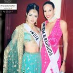 Celina Jaitly Instagram - Today I have been doing an “Ask me anything session” with my dearest Instagram community and this question from my wonderful Fan @khumteakc from Aizwal, Mizoram was interesting and I thought all my pageant fans would like to know about this. He asks: Who was your room mate in Miss Universe ?… You still looking gorgeous too…. ANSWER Well my roommate at the Ms Universe 2001 was the exquisite 6 footer: Janil Lydia-Therese Bird ( Ms Antigua & Barbarbuda ) She was a wonderful roommate. Very supportive and also let me use her phone to call back home. She always supported me and told me that I would win. We often did each others hair and swapped stories of our countries and families. I wish I could reconnect with her. The camaraderie at Ms universe was very positive and I met many wonderful women like Janil who instilled this belief in my heart that as women,we have superpowers. We are sisters, We are healers, We are mothers. We are goddess warriors. Also thank you @khumteakc for your many beautiful messages full of love, I spent a few months in Aizwal as a child because of my father’s military career and have most beautiful memories. #missuniverso #missuniverse #missindia #beautyqueen #celinajaitly #celina #celinajaitley #bollywood #missantiguabarbuda @missdivaorg @missuniverse #mizoramtourism #mizoraminsta #aizwal Puerto Rico