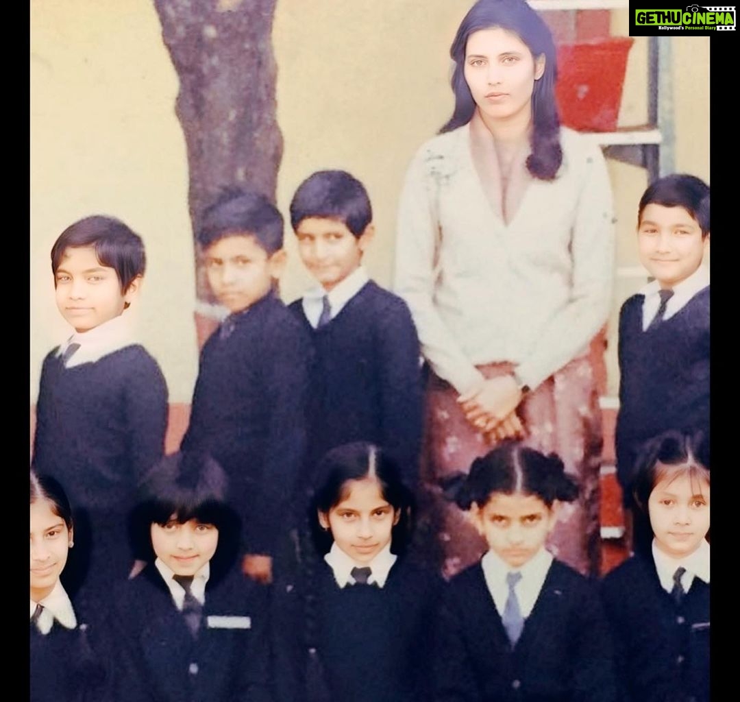 Celina Jaitly Instagram - Today on teachers day I would like to celebrate my two wonderful teachers Ms Yasmin Khan & Ms Keys who greatly impacted my schooling years in Lucknow Teaching is the art of changing lives and these two teachers are proof that a teacher’s impact lasts a lifetime and the fact that great teachers make ordinary students extraordinary. ( Photo 1 & 2 ) My 3rd grade class teacher : Ms Yasmin Khan taught me it was ok to be unique, it was ok to speak my mind without being offensive, she taught me to stand up for myself. Ms Yasmin was of a very quiet demeanour but her uplifting attitude through school days and words of constant support had a lifelong impact on my life. (Photo 3) My school principal Ms Keys was key in helping me find my confidence in public speaking and dramatics. Under her esteemed training and grooming I went on to win many trophies at various inter school competitions in extempore, debates, quiz, sports and music. Ma’am Keys helped me to also improve my writing skills and I went on to become the youngest contributor in my school magazine which went out to over ten thousand students across different branches. I cannot imagine my life journey without the life changing impact of these wonderful two teachers. At every achievement in my life I have always offered the universe love and gratitude for these two wonderful women for their guidance has been one of my many great blessings. #teachersday #teachersofinstagram #myteacher #celina #celinajaitly #celinajaitley #missindia #missuniverse #bollywood #indianwomen