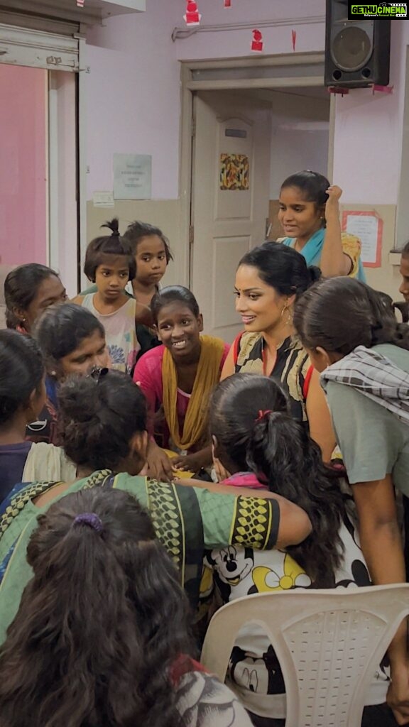 Chandrika Ravi Instagram - Using my power to enrich the lives of children and women around the world has always been my driving force. The Children’s Home of Hope in Chennai is a place that is so close to my heart. Hearing these little girls and young women be so self assured that they could achieve anything that they wanted to in life is half the battle, making sure we don’t let them down to chase their dreams is the other half. To find out how you can help protect and guide these beautiful souls in my “Children’s Home of Hope” highlight 🤍