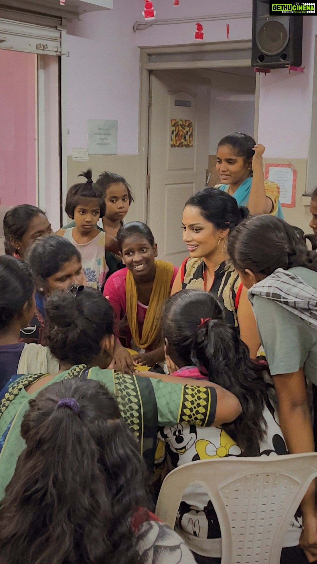 Chandrika Ravi Instagram - Using my power to enrich the lives of children and women around the world has always been my driving force. The Children’s Home of Hope in Chennai is a place that is so close to my heart. Hearing these little girls and young women be so self assured that they could achieve anything that they wanted to in life is half the battle, making sure we don’t let them down to chase their dreams is the other half. To find out how you can help protect and guide these beautiful souls in my “Children’s Home of Hope” highlight 🤍