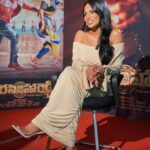 Chandrika Ravi Instagram - Hello Hyderabad!!! Day 1 of press for #veerasimhareddy and #maabavamanobhavalu Have you got your tickets yet??? @mythriofficial @dongopichand Hyderabad, India