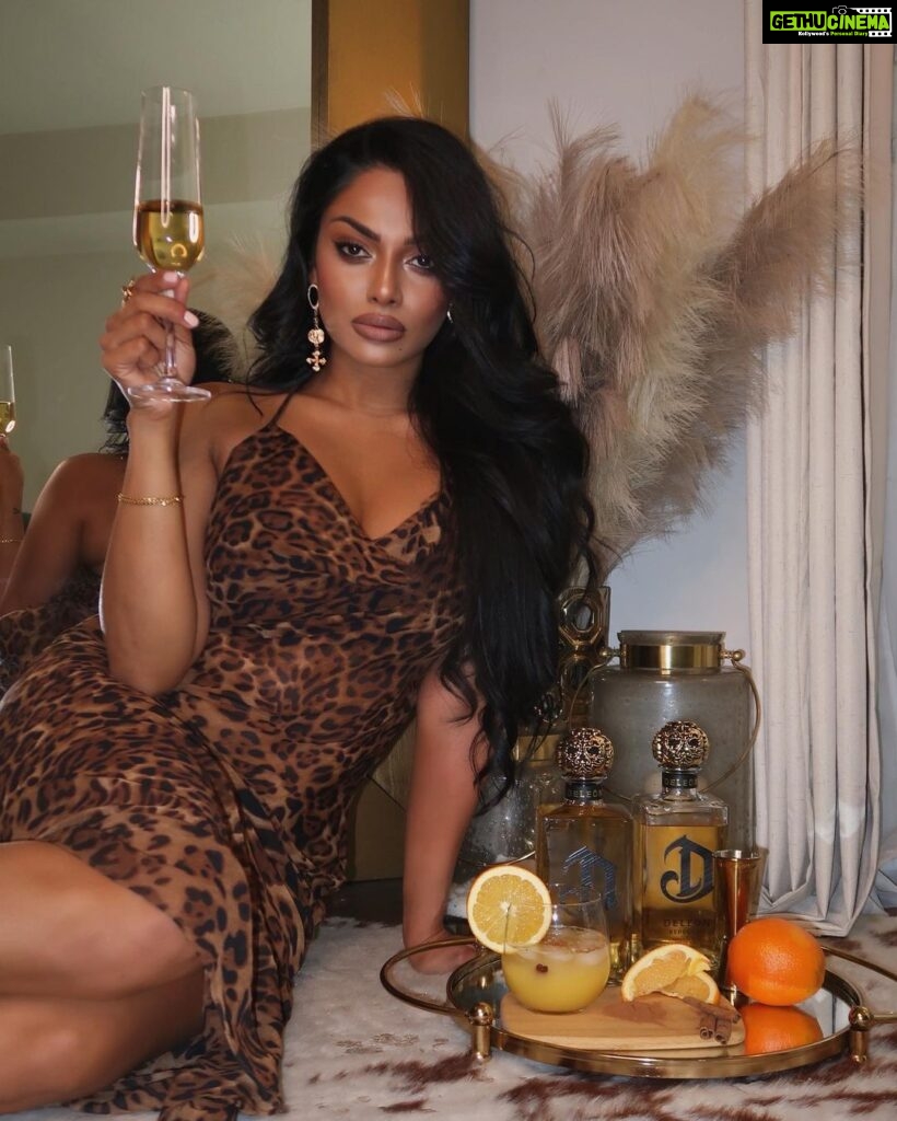 Chandrika Ravi Instagram - Make sure @deleontequila is also on the menu this Thanksgiving for a touch of sexiness. Enjoy it as a cocktail, or on its own! @diddy #giftedbydeleon #deleontequila #thisisholiday