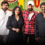 Charmy Kaur Instagram - Few more clicks from the #DoubleISMART Launch Ceremony graced by near & dear ones in Hyderabad❤️ Regular Shoot Begins on July 12th ✨ In cinemas on MARCH 8th, 2024! Ustaad @ram_pothineni #PuriJagannadh @vish_666 @puriconnects