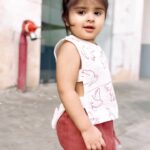 Charu Asopa Instagram - My pretty girl 👧😘❤️🧿 Outfit from @artssy.in @theboltpr