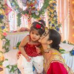 Charu Asopa Instagram - वक्रतुण्ड महाकाय सूर्यकोटि समप्रभ । निर्विघ्नं कुरु मे देव सर्वकार्येषु सर्वदा ॥🙏