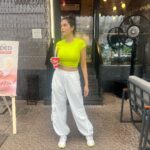 Charu Asopa Instagram - Starting my day with a smile and a good strong coffee 😎