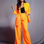 Chitrangada Singh Instagram - Orange you glad to see me? 😁🧡 . . . For the event in Costume : @missguided MUHA: @kajol_mulani Jewelry: @outhousejewellery Styled by : @eshaamiin1 📸: @_cameratna_