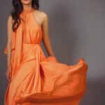 Chitrangada Singh Instagram - 🧡 🧡 For the event in : Outfit : @supriamunjalatelier Jewellry : @diosaparis Styling : @eshaamiin1 Makeup : @flaviagiumua Hair: @seemaphadtare35 📸 @lokeshbhoyarphotography