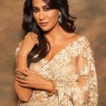 Chitrangada Singh Instagram – Thank you @nexbrands.inc vision summit for honoring me 🙏🏼💛

Styled by @leepkashiellawadi
Makeup & hair @meghnabutanihairandmakeup 
Outfit @taruntahilini 
earrings and rings @jet_gems 
kadas and ring @gehnajewellers1 
Shot by @sjframes