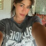 Chitrangada Singh Instagram - Blondie & me & blurry selfies on a rainy day ! ☺️😌🤳🏼 #favtshirt❤ #staycalmandclick