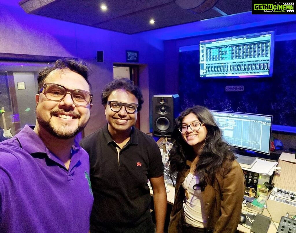 D. Imman Instagram - Glad to introduce Singer Tanya Shanker for a peppy number in “PettaRap” Starring Master Prabhudeva and Vedhika in the lead! Lyric by Madan Karky! A Sinu SJ Directorial! Produced by Blue Hill Films! A #DImmanMusical Praise God! @itstanyashanker