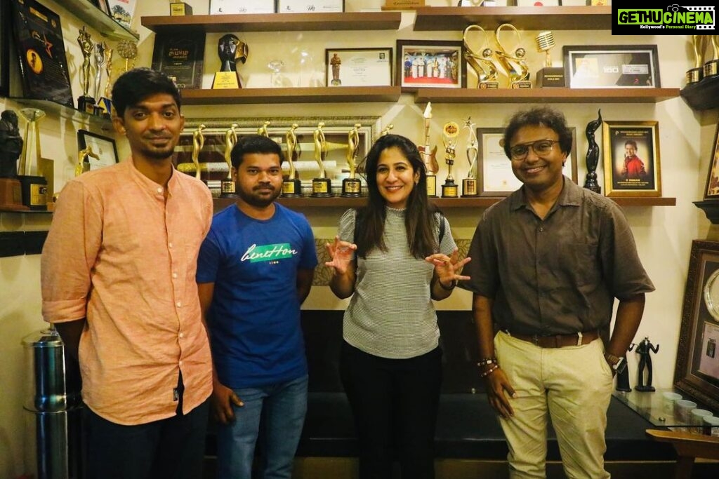 D. Imman Instagram - Recorded Singers Karthik and Swetha Mohan for an untitled project! A Vishal Venkat’s directorial! (Dir of Sila Nerangalil Sila Manithargal) Starring Arjun Das in the lead! Produced by Gembrio Productions! Lyric by Mani Amuthavan! A #DImmanMusical Praise God!
