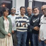 D. Imman Instagram - With the Vasantham Star Direction team n judges (Singapore)