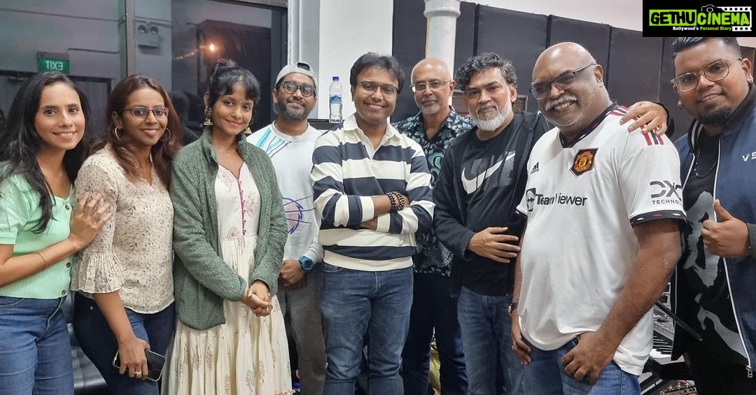 D. Imman Instagram - With the Vasantham Star Direction team n judges (Singapore)