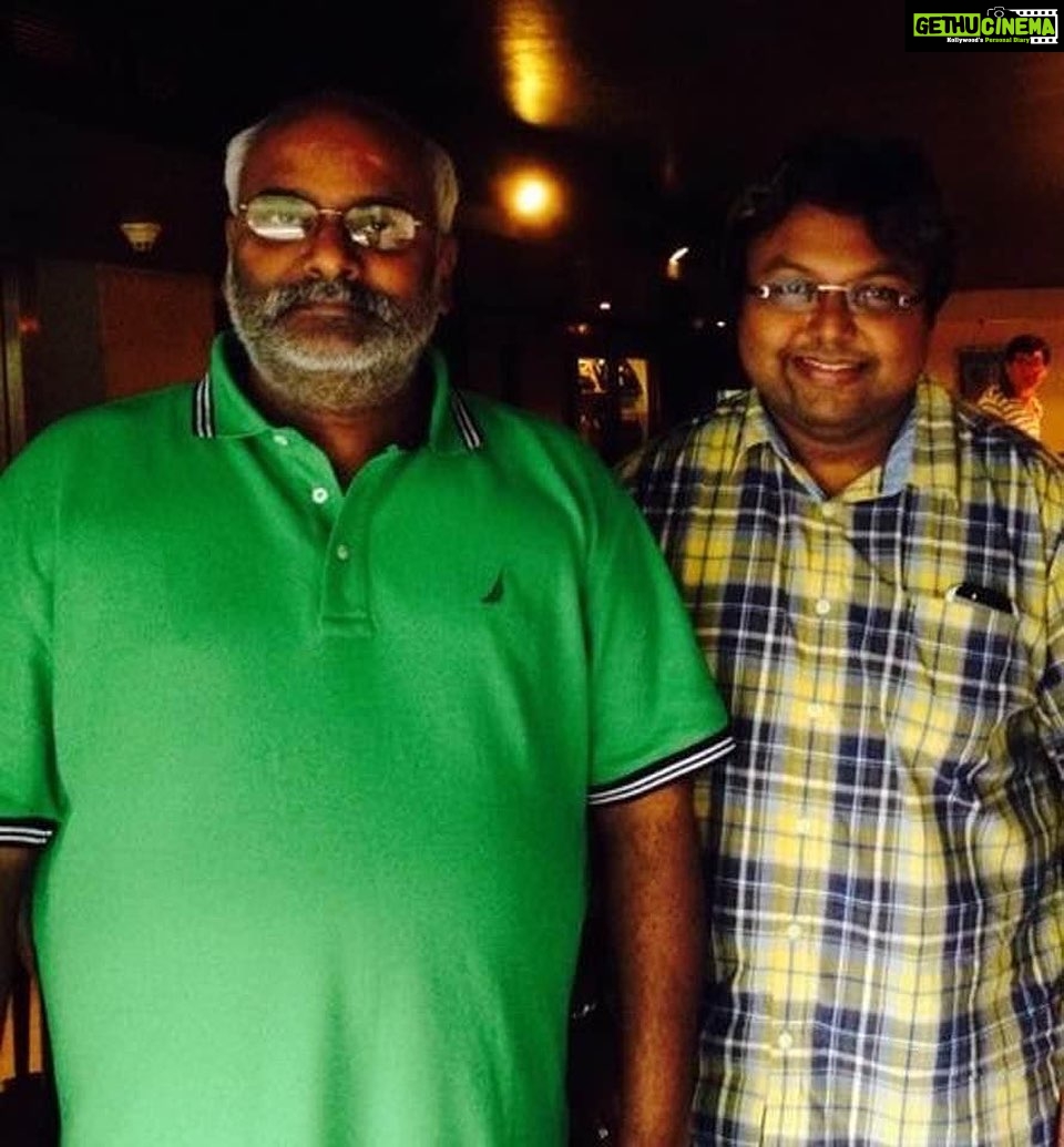 D. Imman Instagram - Congratulations Keeravani sir on the historic win #Oscar