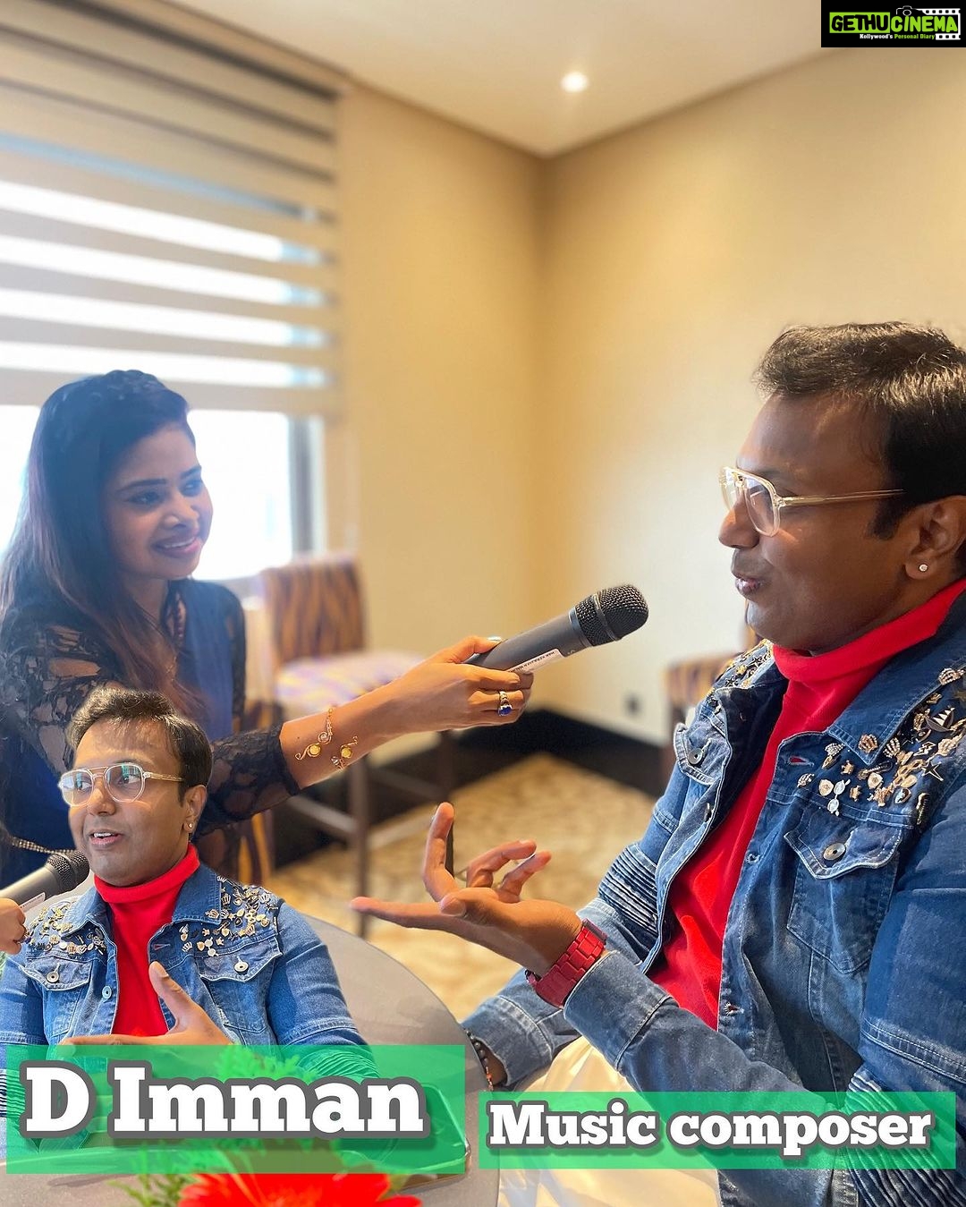 D. Imman Instagram - மின்னலோடு இசையமைப்பாளர் D Immaan Exclusive interview with @immancomposer #kk #kaalaikathir #rjtresalazaroo2023