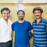 D. Imman Instagram - Recorded the talented Music Composer/Singer Sean Roldan for yet another melodious track post “Yembuttu Irukkuthu aasai”, “Onnavitta Yaarum Yenakkilla” and “Thangamey” - Produced by Gopuram Films,Anbuchezhiyan! Directed by N.Anand! Starring Brother Santhanam in the lead! Lyric by Muthamil! A #DImmanMusical Praise God! @rseanroldan @muthamilrms @santa_santhanam @gopuram_cinemas