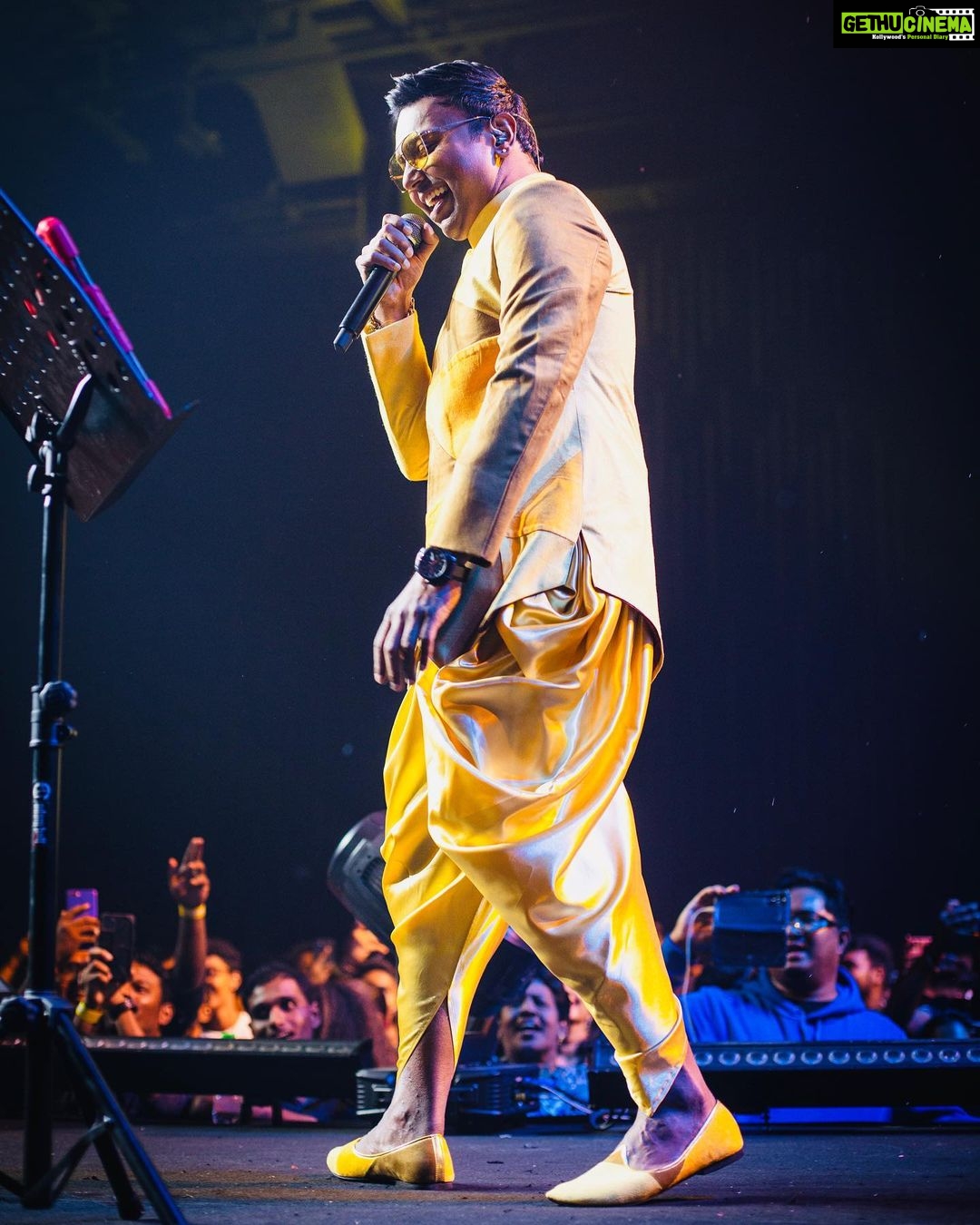 D. Imman Instagram - Thanks for all the love Malaysia! A memorable evening it was! You made it electrifying! Few candid pics from the concert! Wardrobe:- 7 Creations @shahid_7creations Stylist:- @dr.vinothinipandian Style Co Ordination:- @nishikabilan4 Photography:- @himmatsodhiphotography Praise God!
