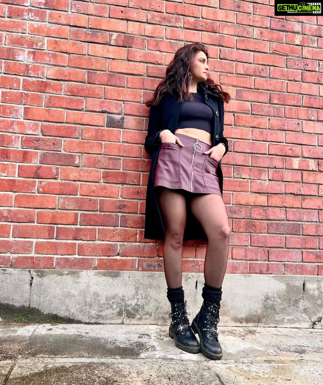 Daisy Shah Instagram - This is your sign to find a brick wall to click pics with. . . . #kkk13 #khatrokekhiladi13 #southafrica #waitformore @colorstv . . Styled by: @stylebysaachivj South Africa