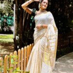 Deepthi Manne Instagram – Ease. Effortless + Elevated Elegance. The formula of any saree.