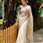 Deepthi Manne Instagram – Ease. Effortless + Elevated Elegance. The formula of any saree.