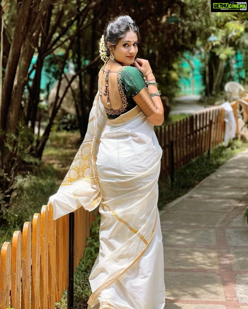 Deepthi Manne Instagram - Ease. Effortless + Elevated Elegance. The formula of any saree.