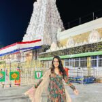 Deepthi Sunaina Instagram – 🙏 
BLESSED 

#deepthisunaina Tirumala, Andhra Pradesh, India