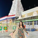 Deepthi Sunaina Instagram - 🙏 BLESSED #deepthisunaina Tirumala, Andhra Pradesh, India