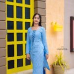 Deepthi Sunaina Instagram - Fall in love with LEARNING. 🫂❤️ #deepthisunaina . . . . . 👗: @navya.marouthu 📸: @landscapephotography19 Location: @nstudios_prewedding
