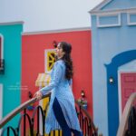 Deepthi Sunaina Instagram - Fall in love with LEARNING. 🫂❤️ #deepthisunaina . . . . . 👗: @navya.marouthu 📸: @landscapephotography19 Location: @nstudios_prewedding