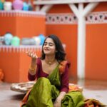 Deepthi Sunaina Instagram – 💚♥️
.
.
.
.
.
Outfit: @kulkarni_sisters 
📸 : @thehashtag_photography 
Location: @mrandmrsstudiohyd
MUA: @panduchalapati 
#deepthisunaina