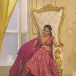 Deepthi Sunaina Instagram - 💜 #deepthisunaina . . . . Outfit: @navya.marouthu ❤️ VC: @suneel_reddy_s MUA: @panduchalapati Location: @mrandmrsstudiohyd #deepthisunaina