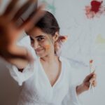 Deepthi Sunaina Instagram - "Every Artist Was First an Amateur."- Ralph Waldo Emerson . . . , . 📸: @rohitnagsai Concept and styling:@srikrupa.saggam #deepthisunaina