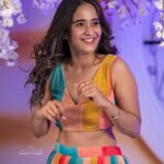 Deepthi Sunaina Instagram - ❤️ #deepthisunaina . . . . . 👗: @navya.marouthu 📸: @landscapephotography19 Hair: @skinoccassionssalon Location: @nstudios_prewedding