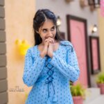 Deepthi Sunaina Instagram - Fall in love with LEARNING. 🫂❤️ #deepthisunaina . . . . . 👗: @navya.marouthu 📸: @landscapephotography19 Location: @nstudios_prewedding