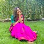 Delna Davis Instagram - In every pleat lies a tale, as the saree weaves its magic.