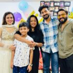 Dhanya Mary Varghese Instagram – It was such a blessed moment to celebrate our Johan’s birthday with all our loved ones. Thank God for all the blessings and happiness showered in our life. Thank you dears for being with us as a family. Thank you @jayakrishnan_kichujk for these nice clicks.❤️🙏

#johnjacob #dhanyamaryvarghese #actor #actress #lifewithjod #birthday #happybirthday #birthdaycelebration #happiness