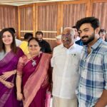 Dhanya Mary Varghese Instagram – So happy to be a part of your Birthday celebrations. Wish you a Happy Birthday @gokulam_gopalan_official sir.  May God bless you with good health and happiness.

#johnjacob #dhanyamaryvarghese #actors #birthdayevent #gokulam