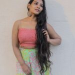 Dhivya Duraisamy Instagram - I've decided to cut my long hair. saddest decision💔 . But i knw it's worth for a reason ❤ Costume @askcouture.7 Pc @flashbaack_photo Pc asst @_dhanush_cam