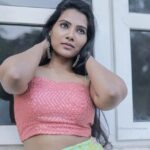 Dhivya Duraisamy Instagram - I've decided to cut my long hair. saddest decision💔 . But i knw it's worth for a reason ❤ Costume @askcouture.7 Pc @flashbaack_photo Pc asst @_dhanush_cam